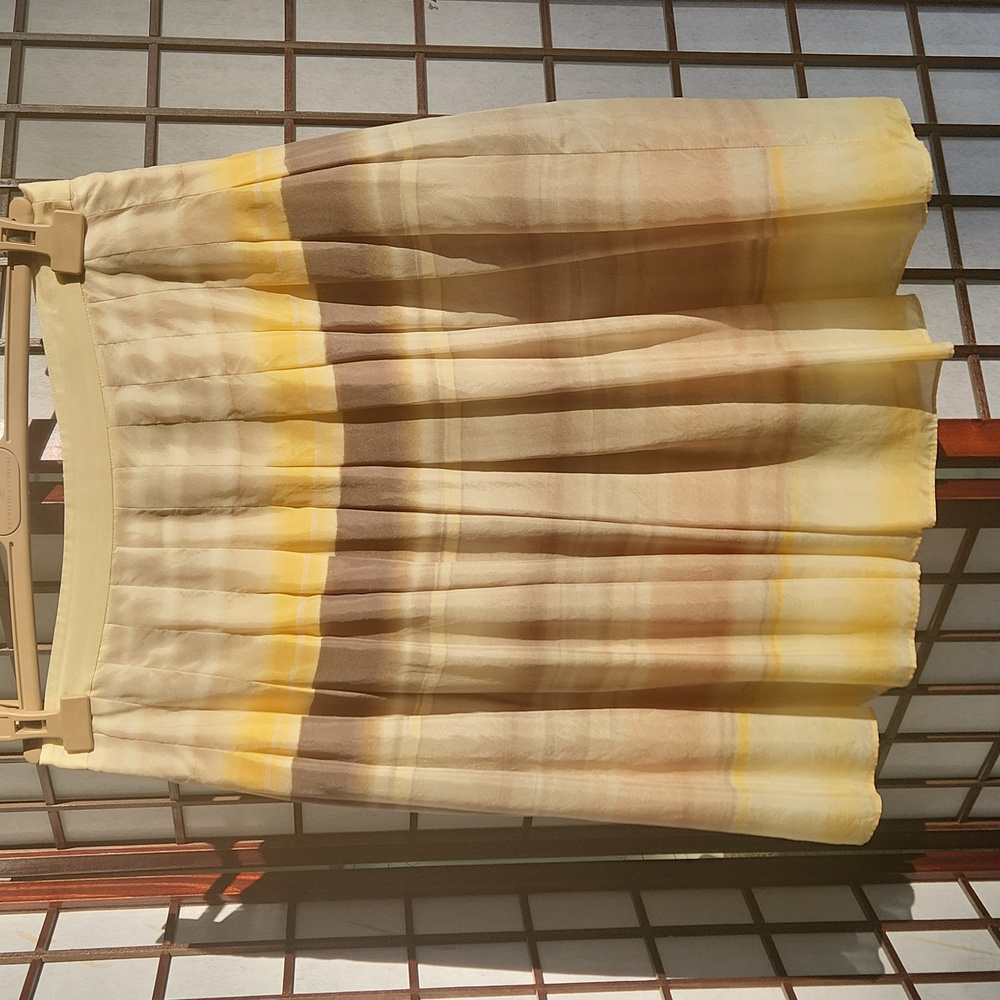 Theory vintage silk skirt